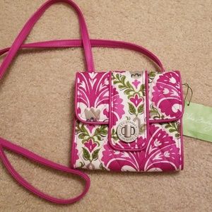Mini Turn Lock Crossbody Julep Tulip NWT Vera Brad
